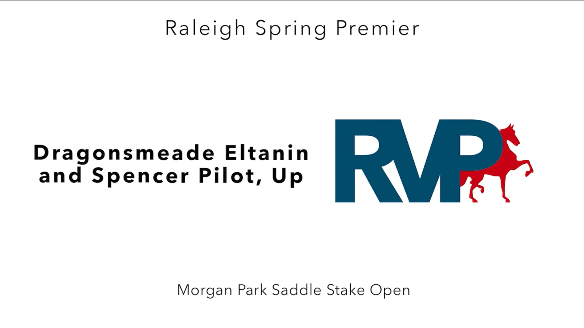 RSP25 - Class 89.1 - Dragonsmeade Eltanin and Spencer Pilot, Up