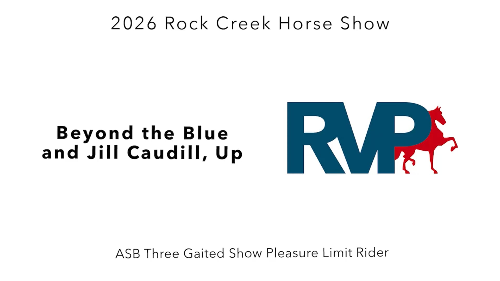 RC26 - Class 11 - Beyond the Blue and Jill Caudill, Up