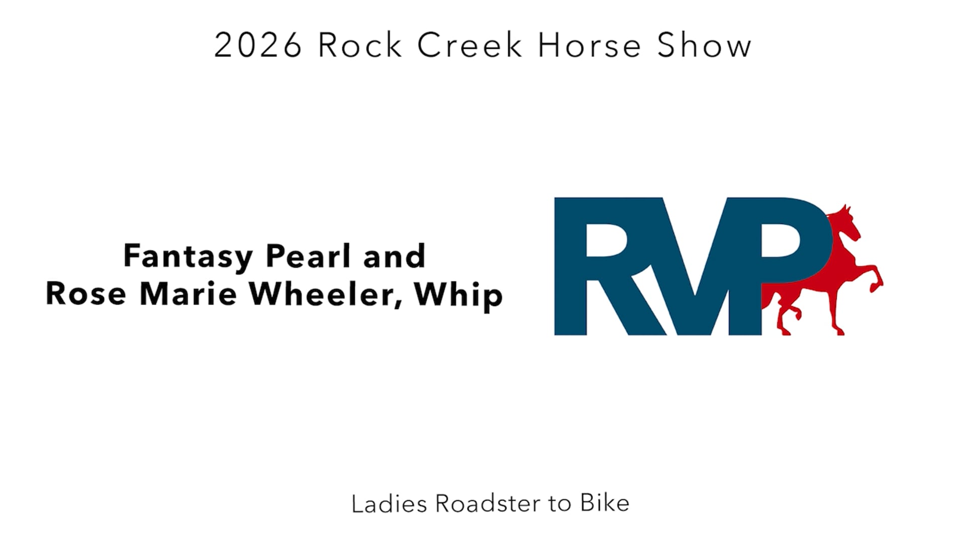 RC26 - Class 52 - Fantasy Pearl and Rose Marie Wheeler, Whip