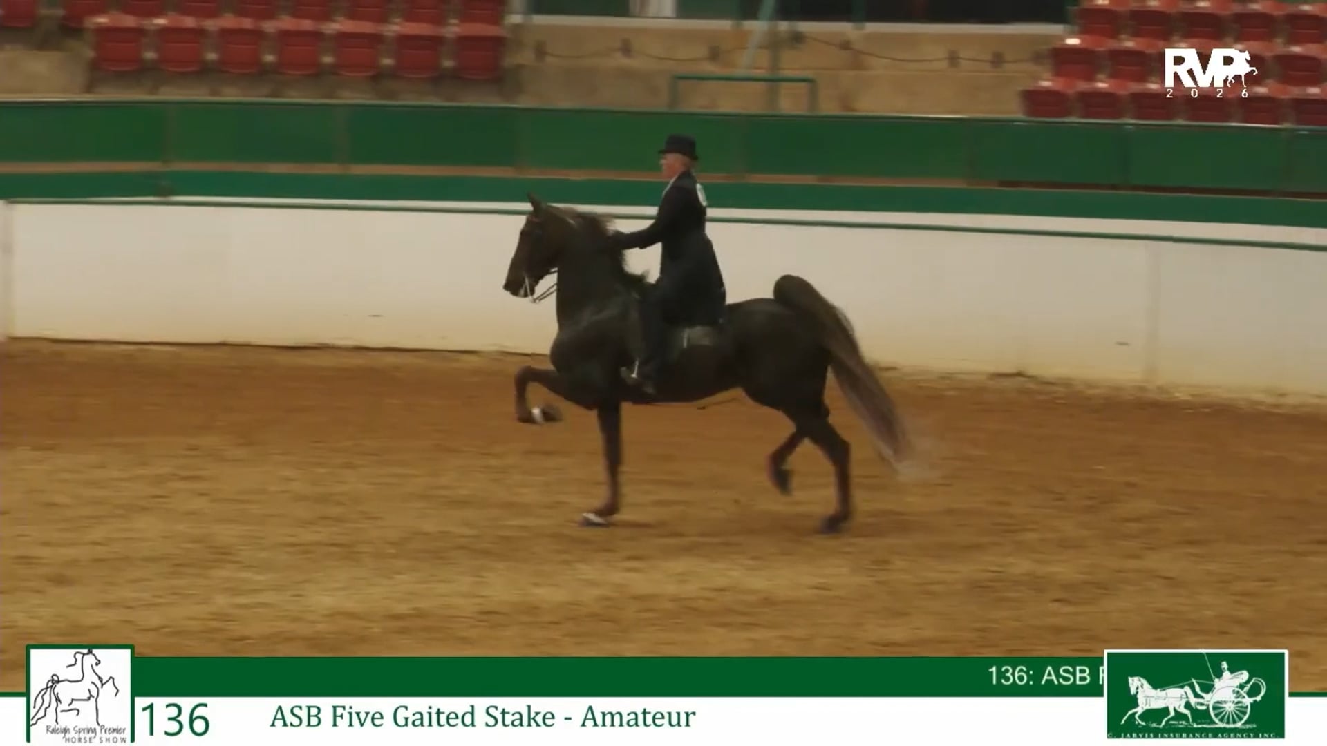 RSP26 - Class 136 - ASB Five Gaited Stake Amateur
