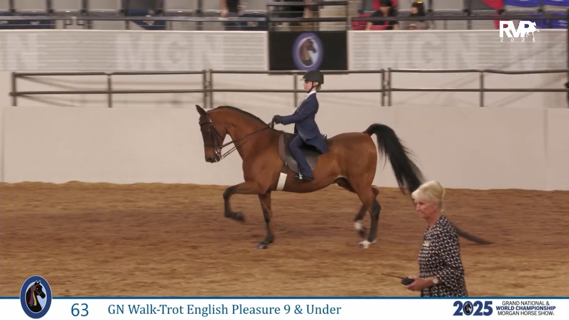 MGN25 - Class 63 - GN Walk-Trot English Pleasure 9 & Under