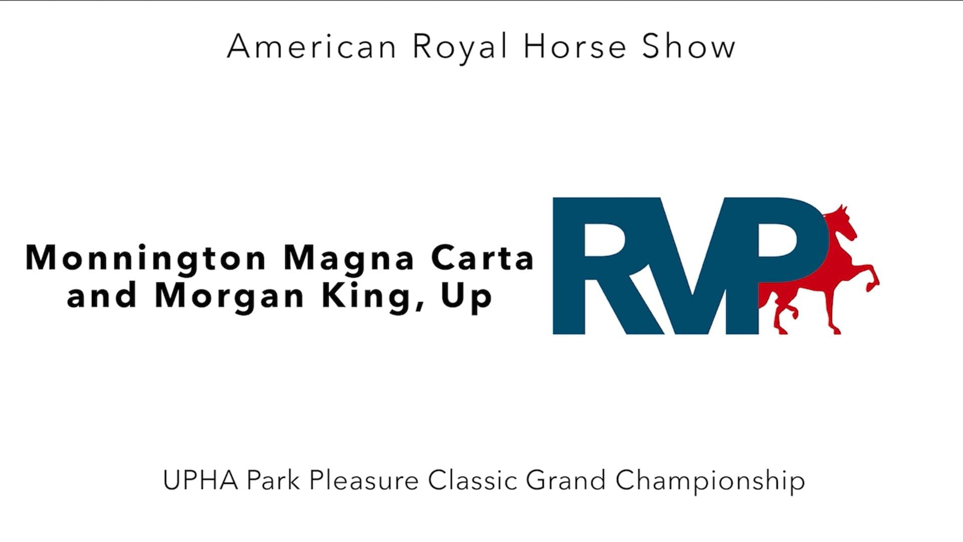 AR24 - Class 123 - Monnington Magna Carta and Morgan King, Up