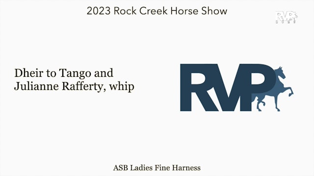 2023 Rock Creek Horse Show - Wednesday Evening