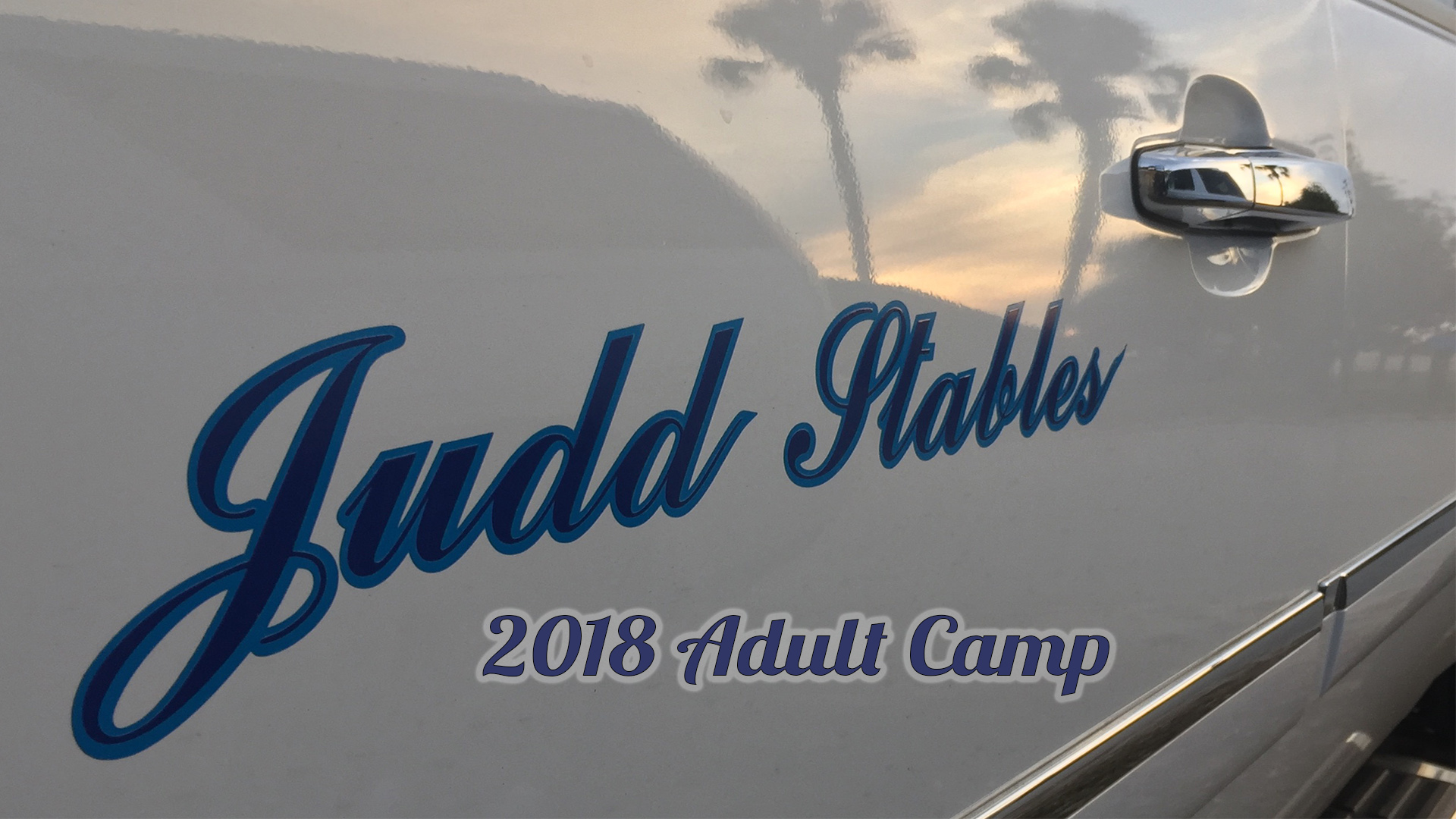 2018 Judd Stables Adult Camp