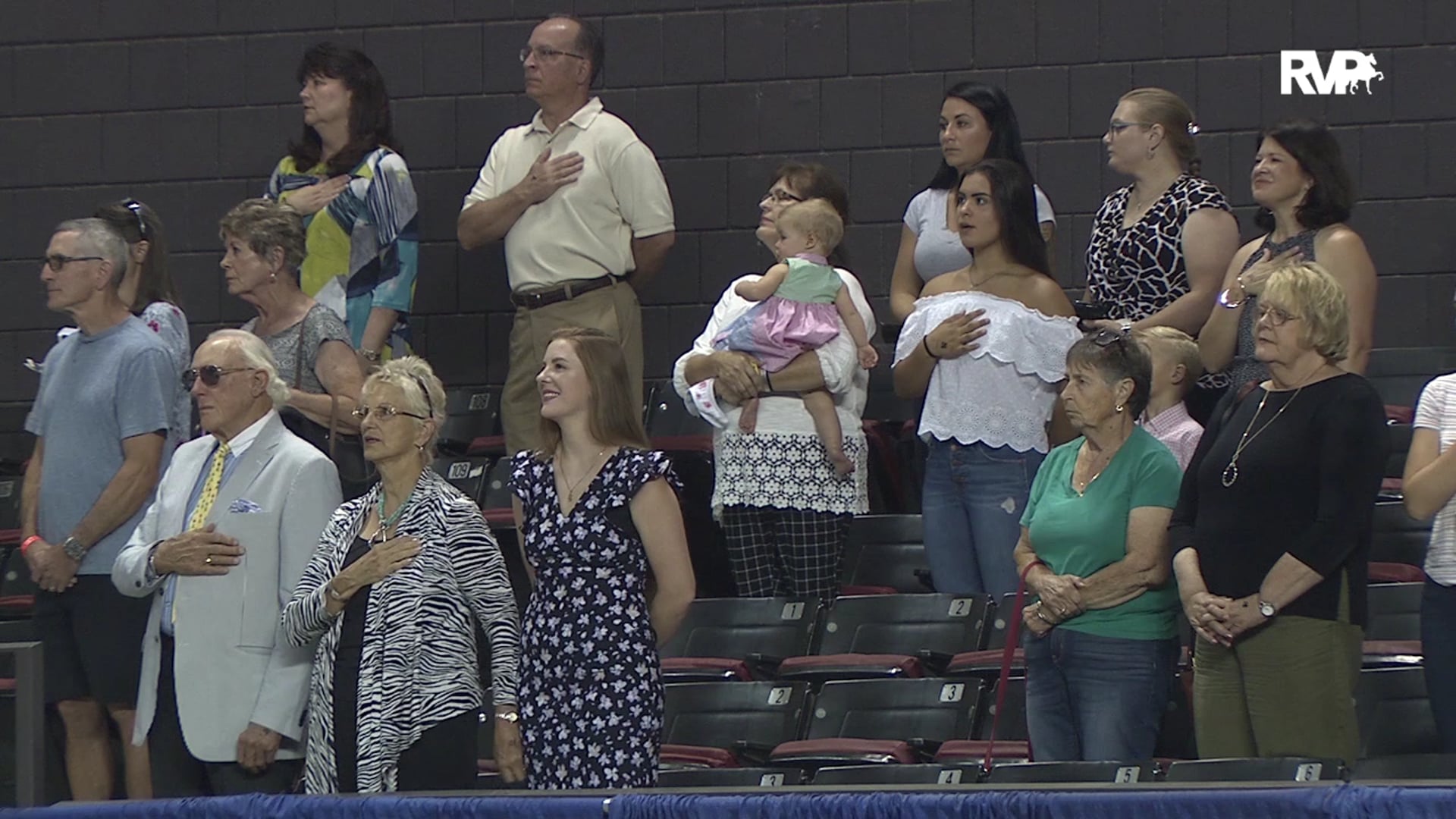 WCHS19 - Monday Evening - National Anthem