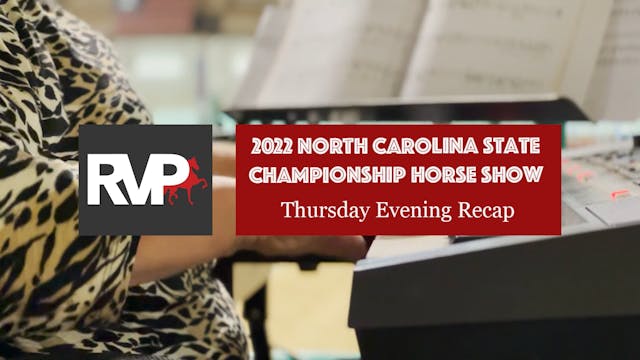 NCSC22 - Thursday Evening Recap