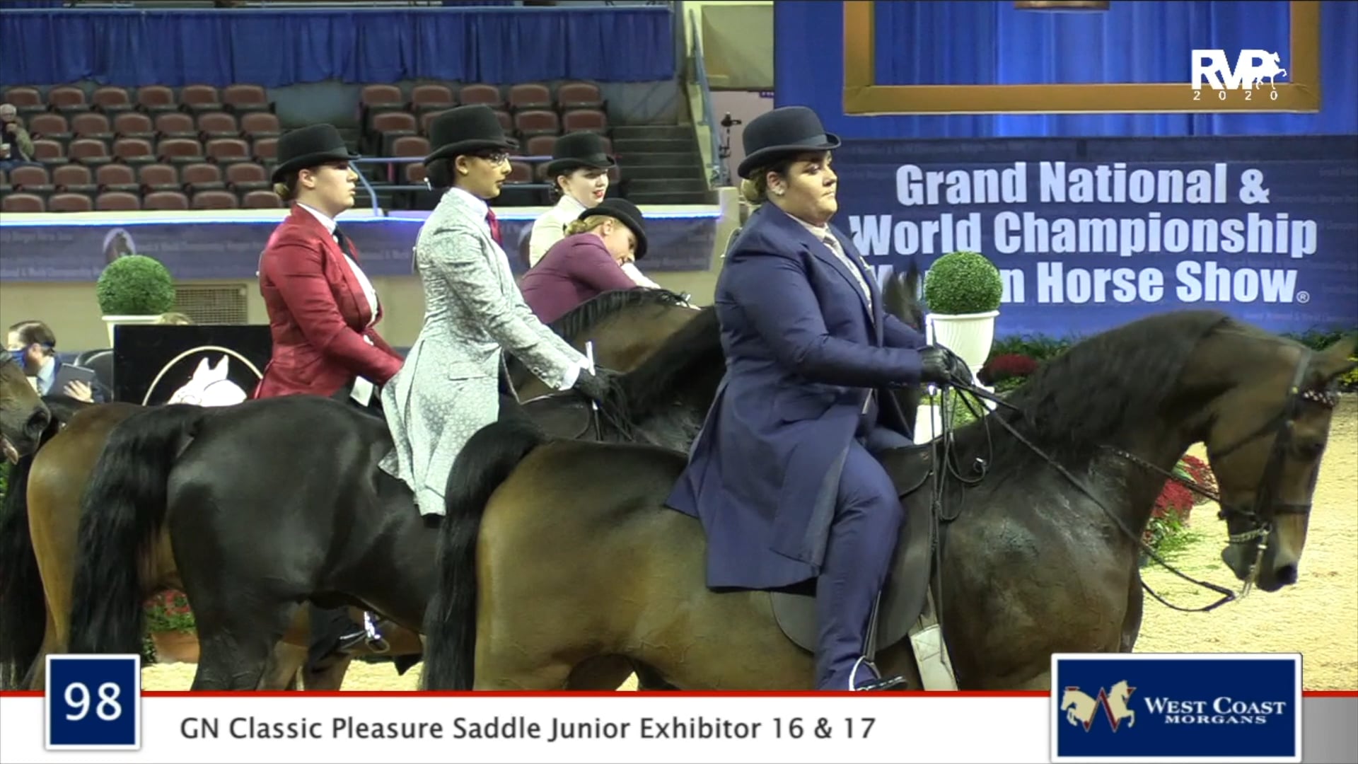 2020 MGN - Class 98 GN Classic Pleasure Saddle Junior Exhibitor 16 & 17