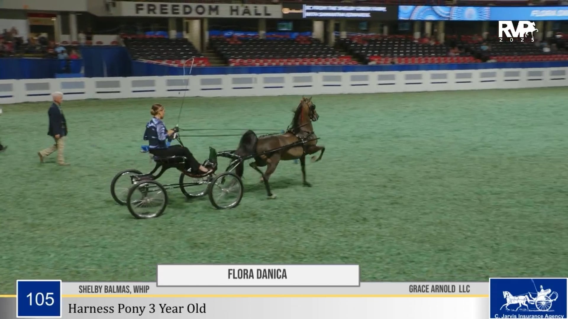 WCHS25 - Class 105 - Flora Danica and Shelby Balmas, Whip