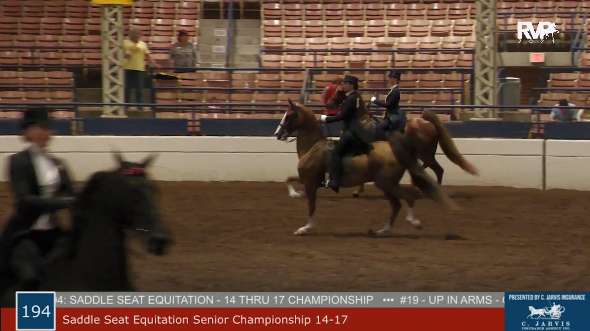 MW21 - Class 194 - Saddle Seat Equitation Senior Championship 14-17