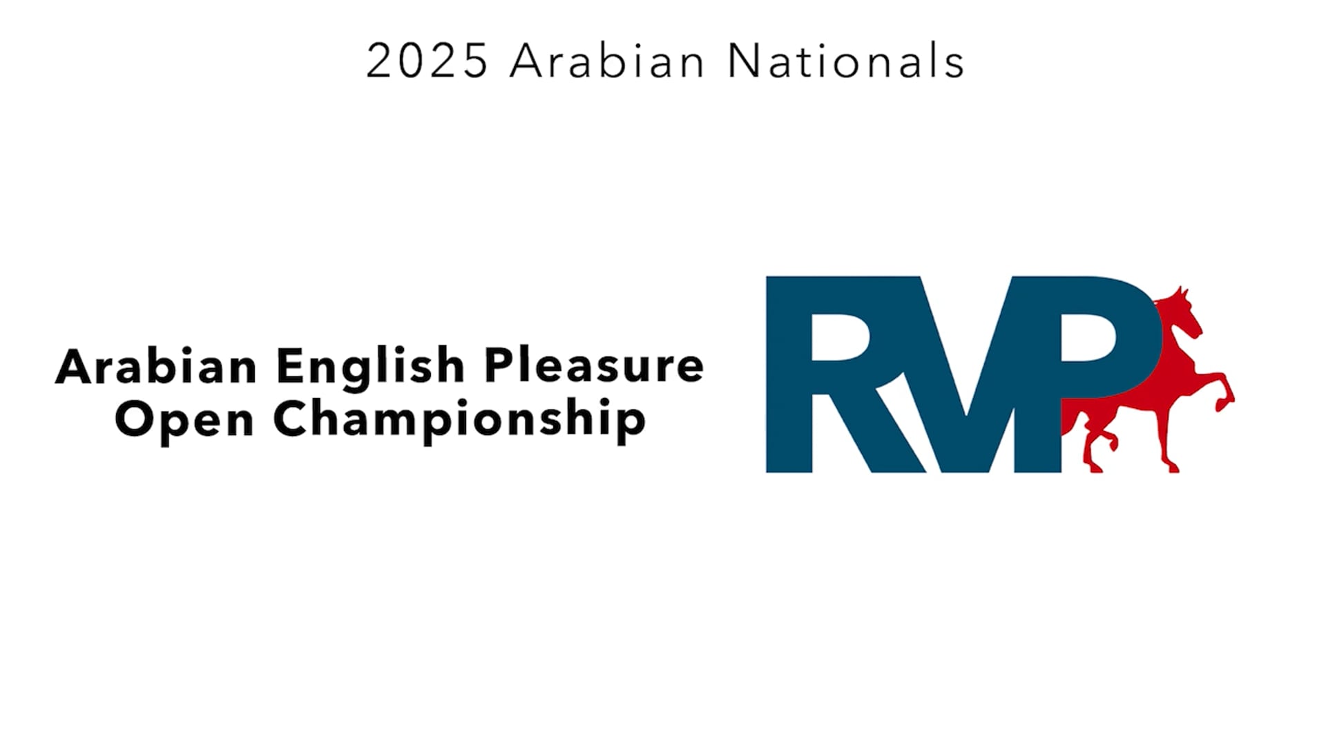 AN25 - Class 76 - Arabian English Pleasure Open Championship