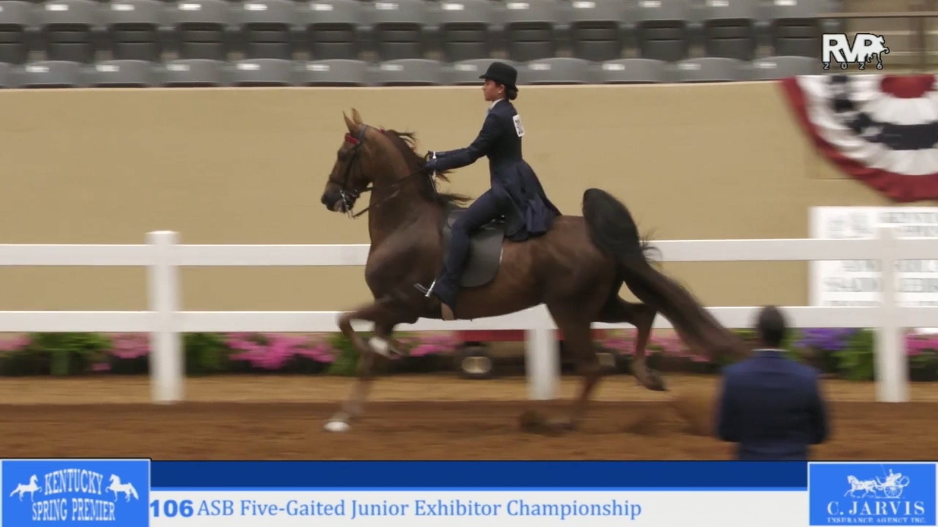 KYSP26 - Class 106 - ASB Five Gaited Jr Exhibitor Championship