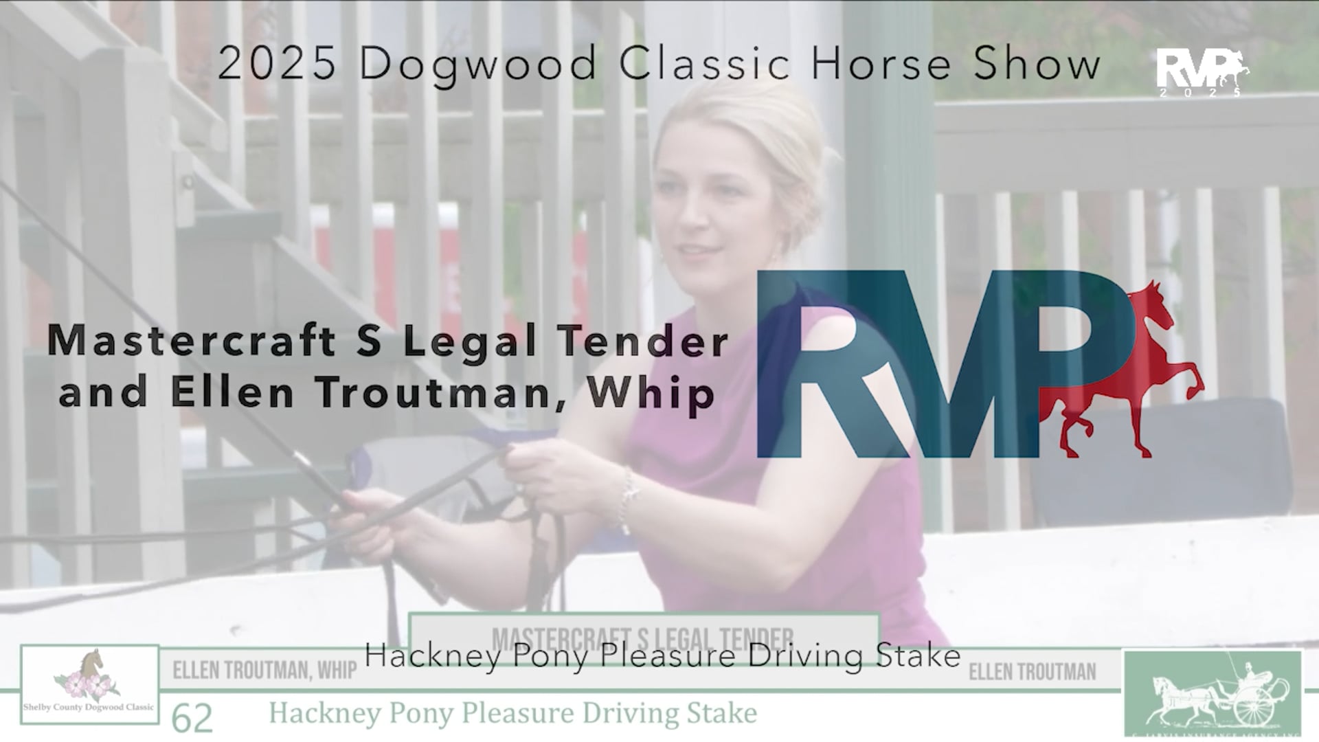 DC25 - Class 62 - Mastercraft S Legal Tender and Ellen Troutman, Whip