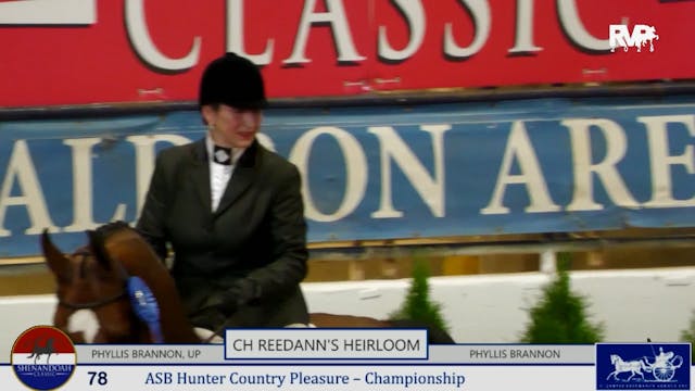 SC25 - Class 78 - CH Reedann's Heirlo...
