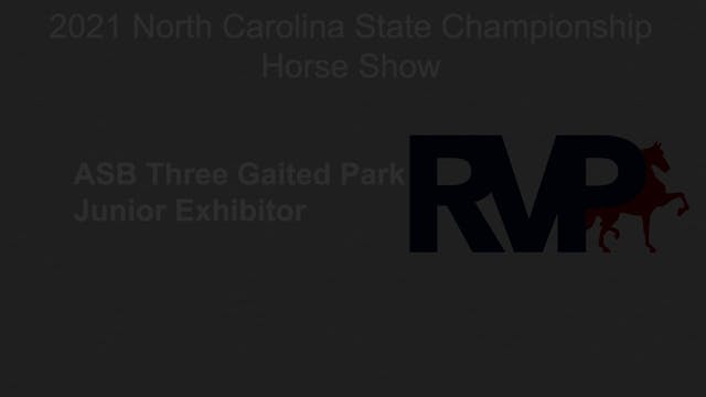 ASB Three NCSC21 - Class 70 - Gaited ...