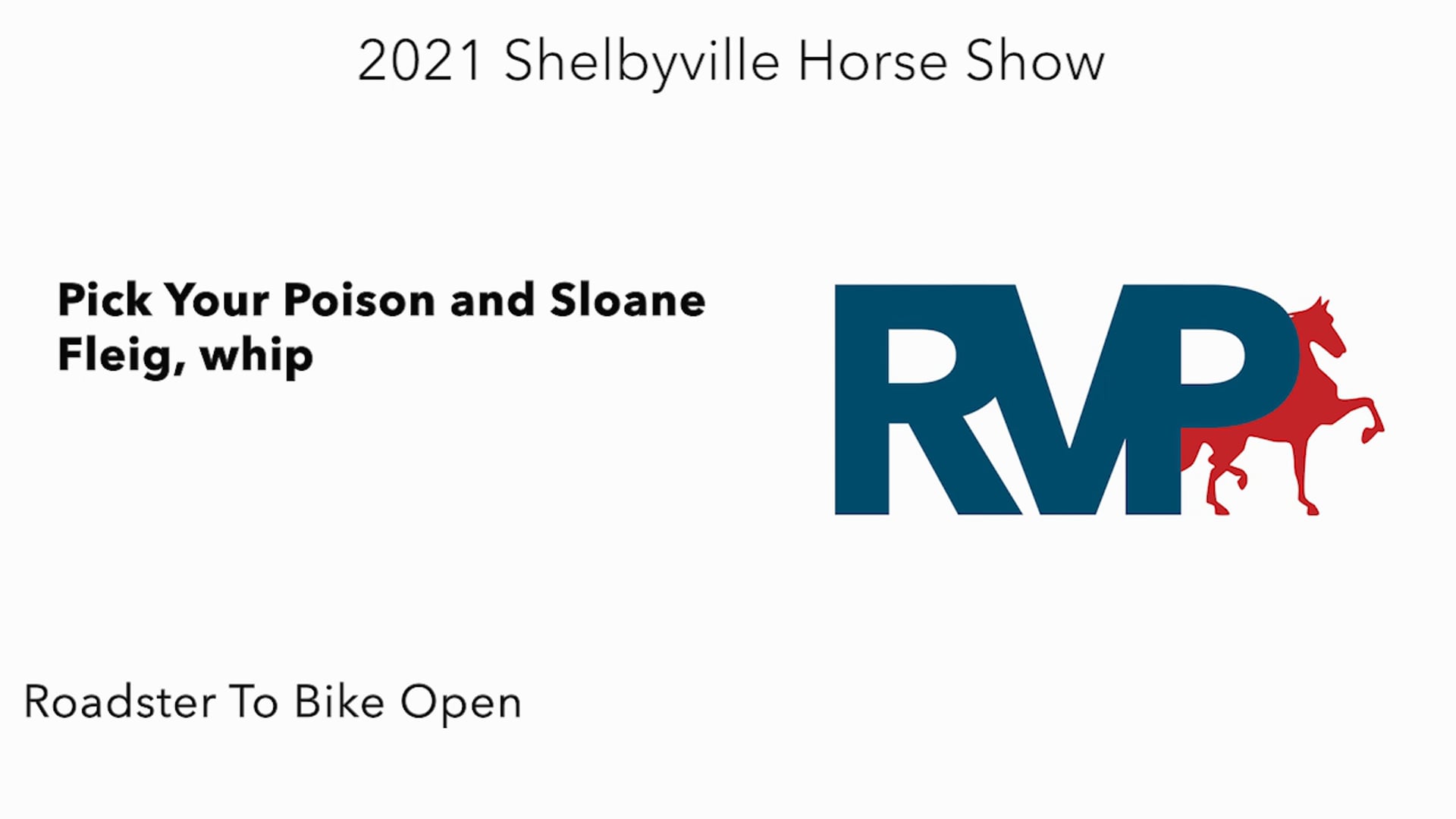 SHS21 - Class 6 - Pick Your Poison and Sloane Fleig, whip