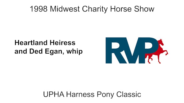1998 MW - UPHA Harness Pony Classic -...