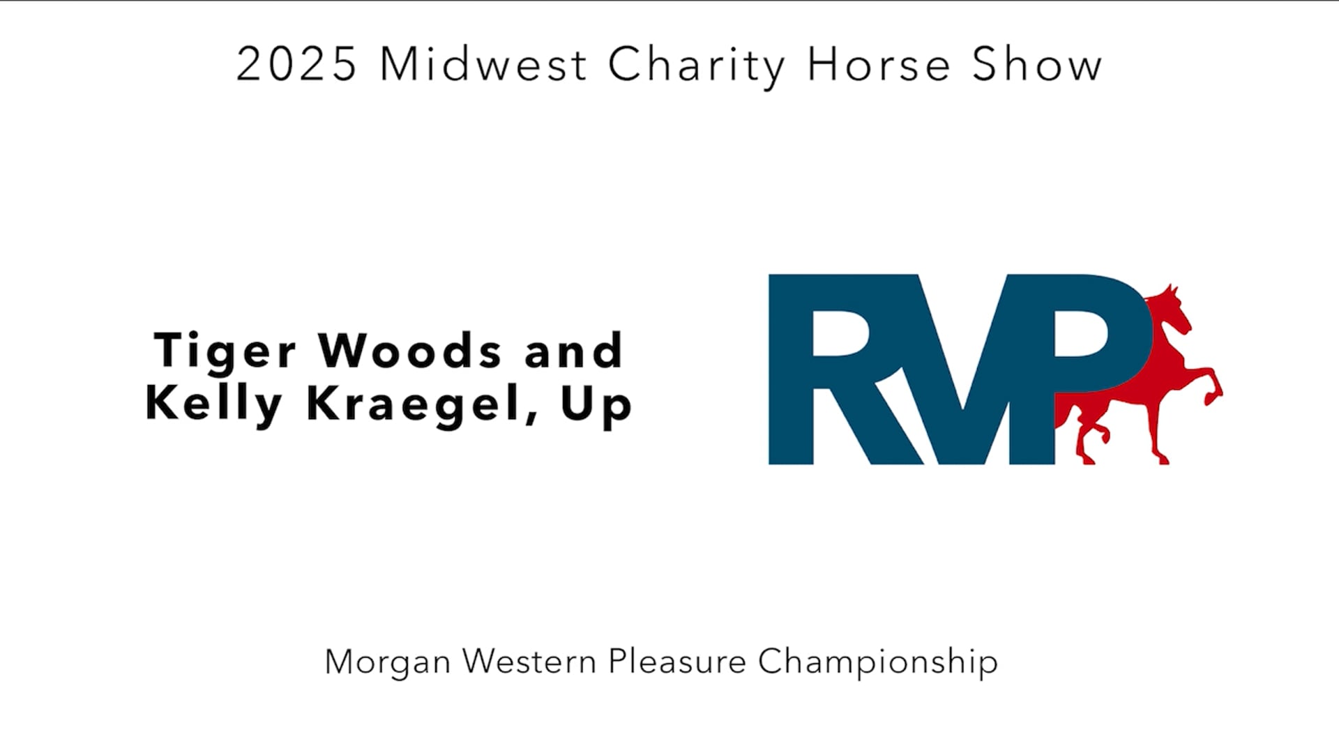 MW25 - Class 149 - Tiger Woods and Kelly Kraegel, Up