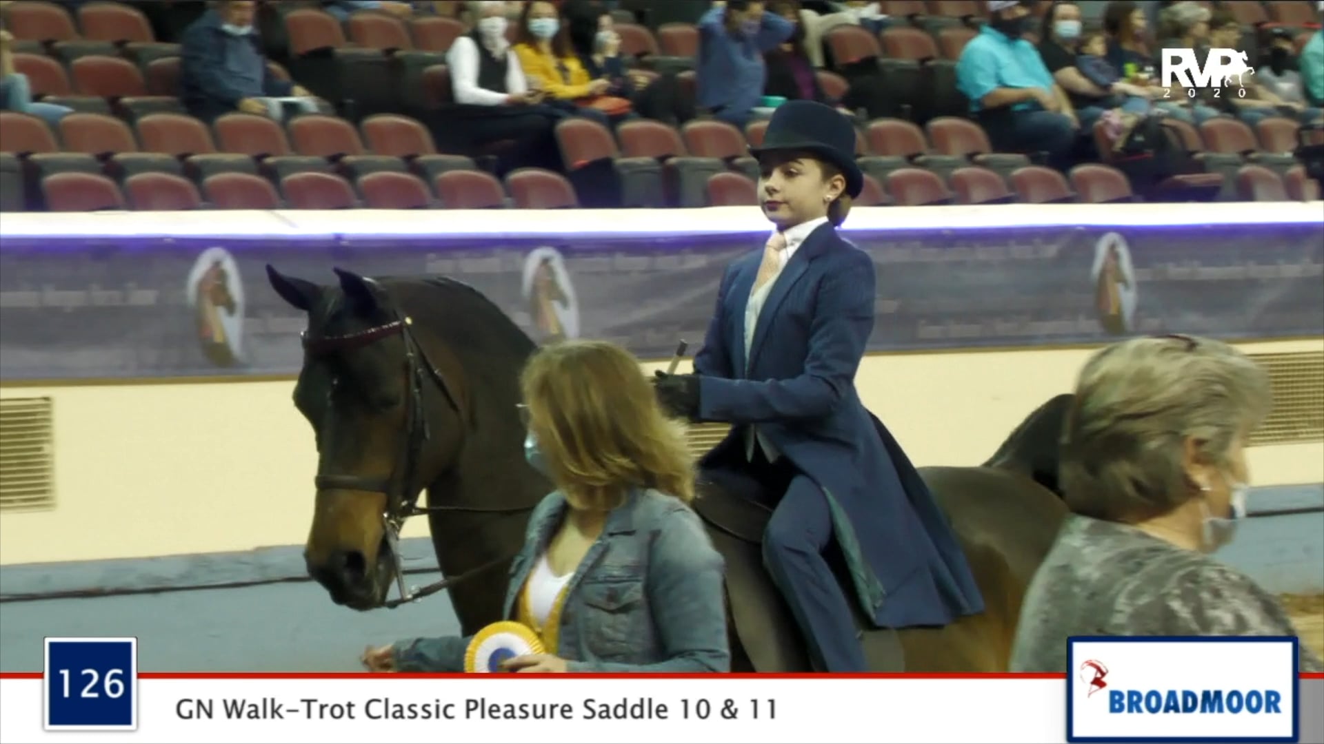 2020 MGN - Class 126 GN Walk-Trot Classic Pleasure Saddle 10 & 11