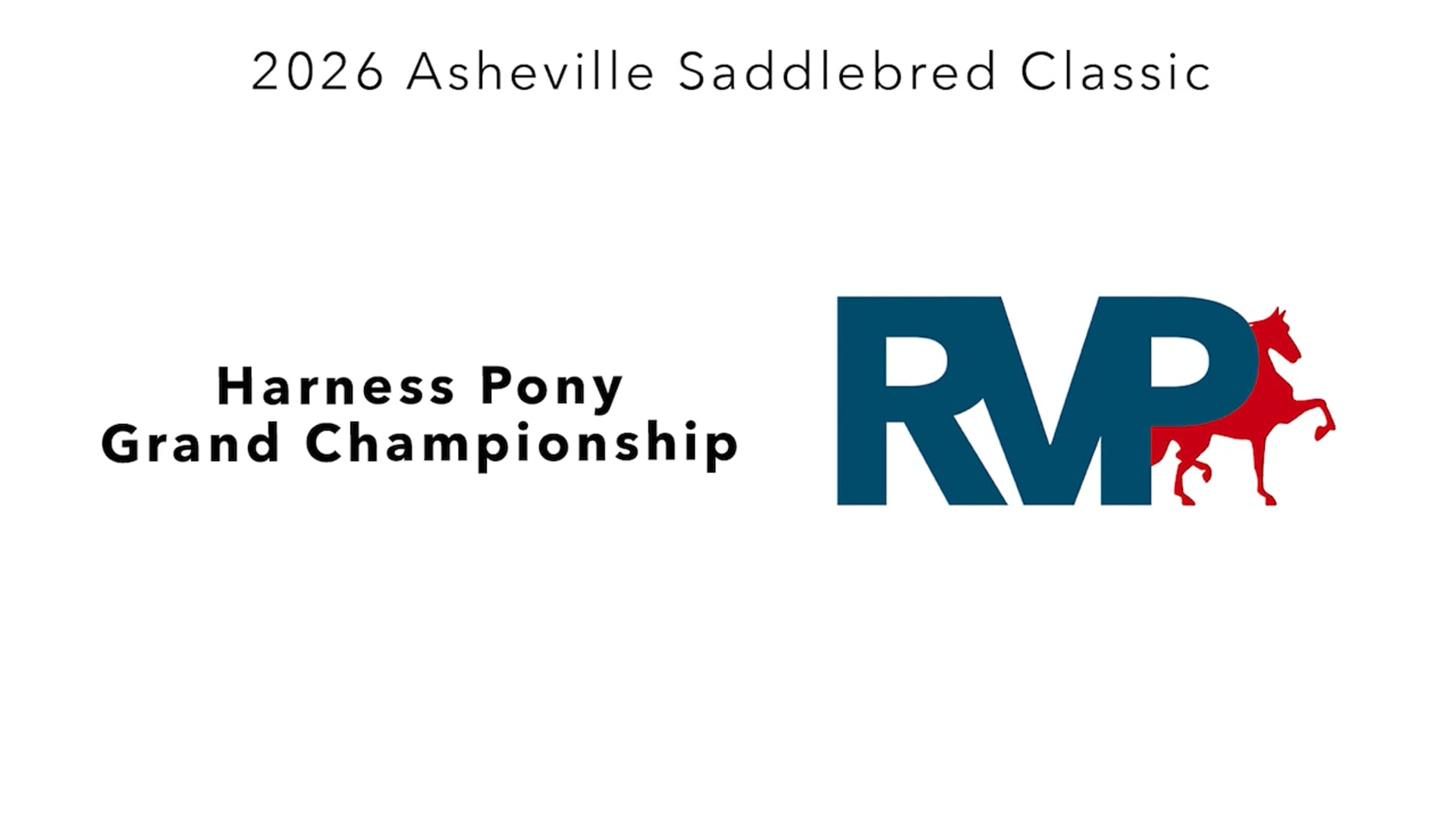 ASC26 - Class 144 - Harness Pony Grand Championship