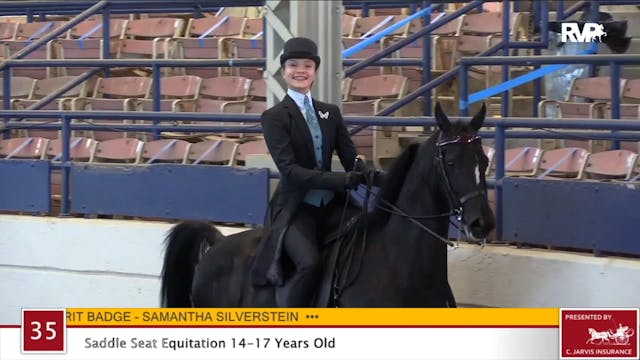 2020 JMHS - Class 35 Saddle Seat Equi...