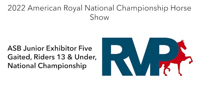 AR22 - Class 169 - ASB Junior Exhibit...