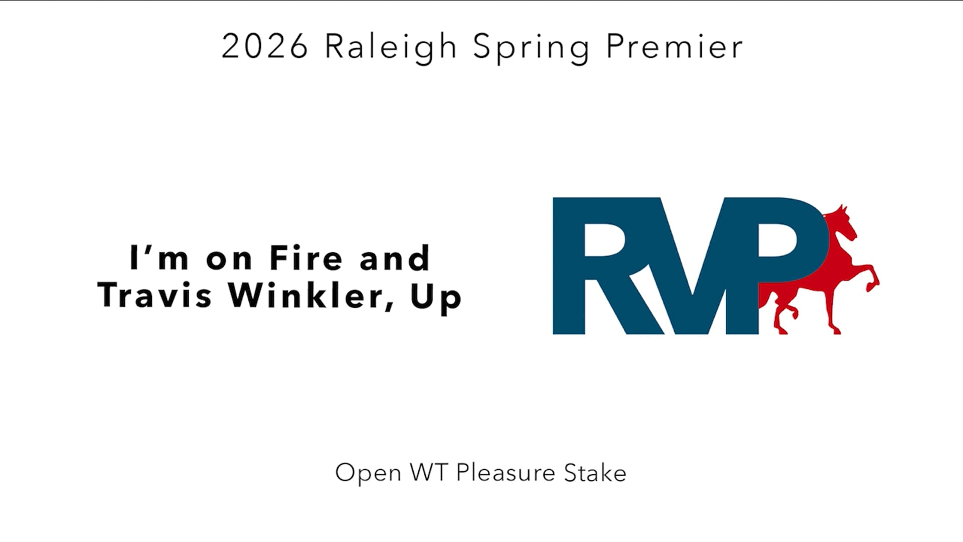 RSP26 - Class 94 - I'm on Fire and Travis Winkler, Up