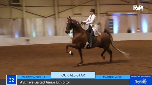 GASP21 - Class 32 - ASB Five Gaited J...