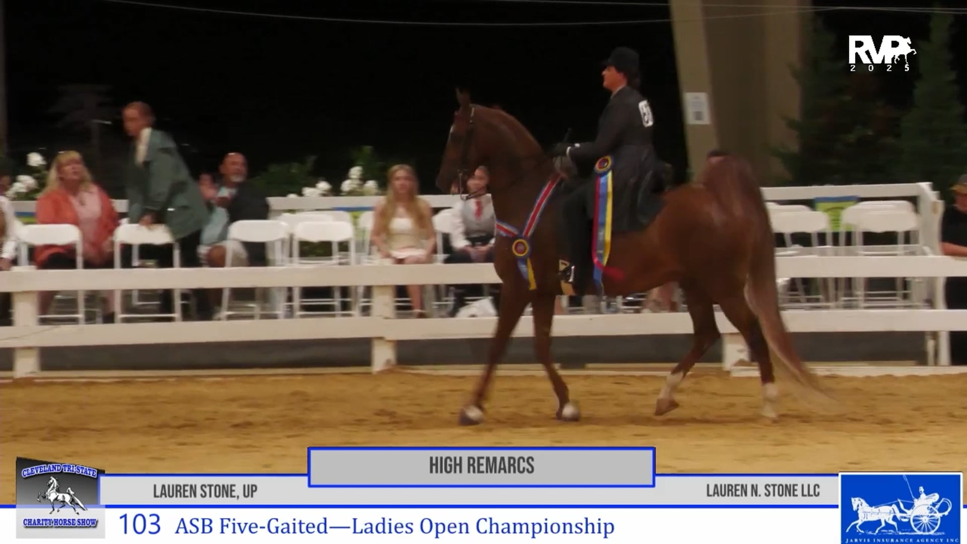 CTS25 - Class 103 - ASB Five Gaited Ladies Open Championship