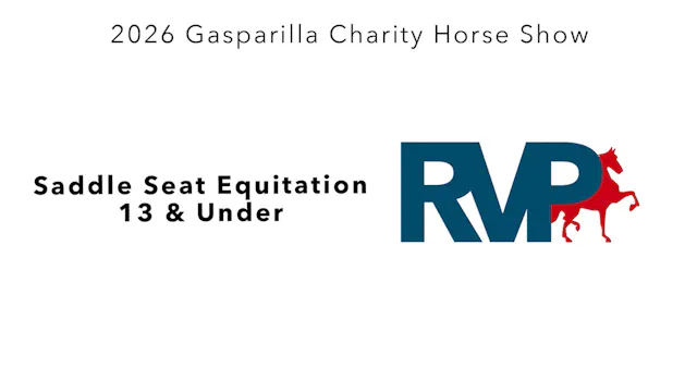 GC26 - Class 76 - Saddle Seat Equitat...