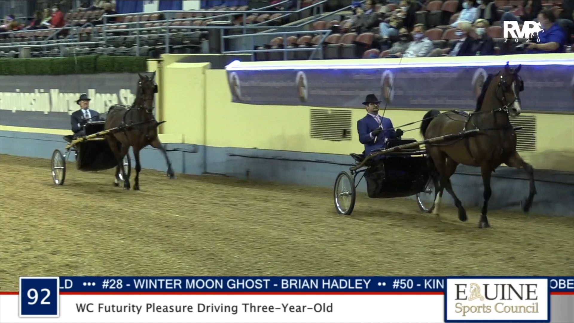 2020 MGN - Class 92 WC Futurity Pleasure Driving Three-Year-Old