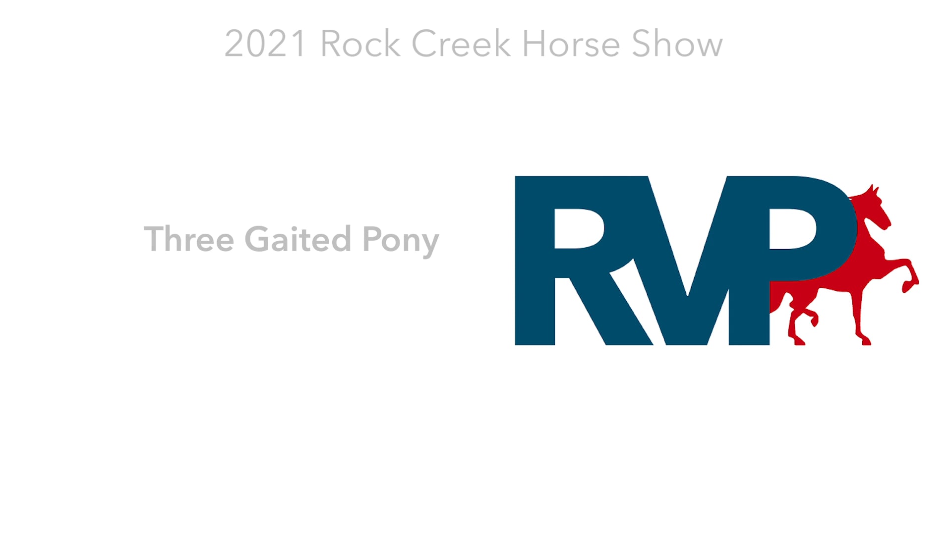 RC21 - Class 56 - Three Gaited Pony