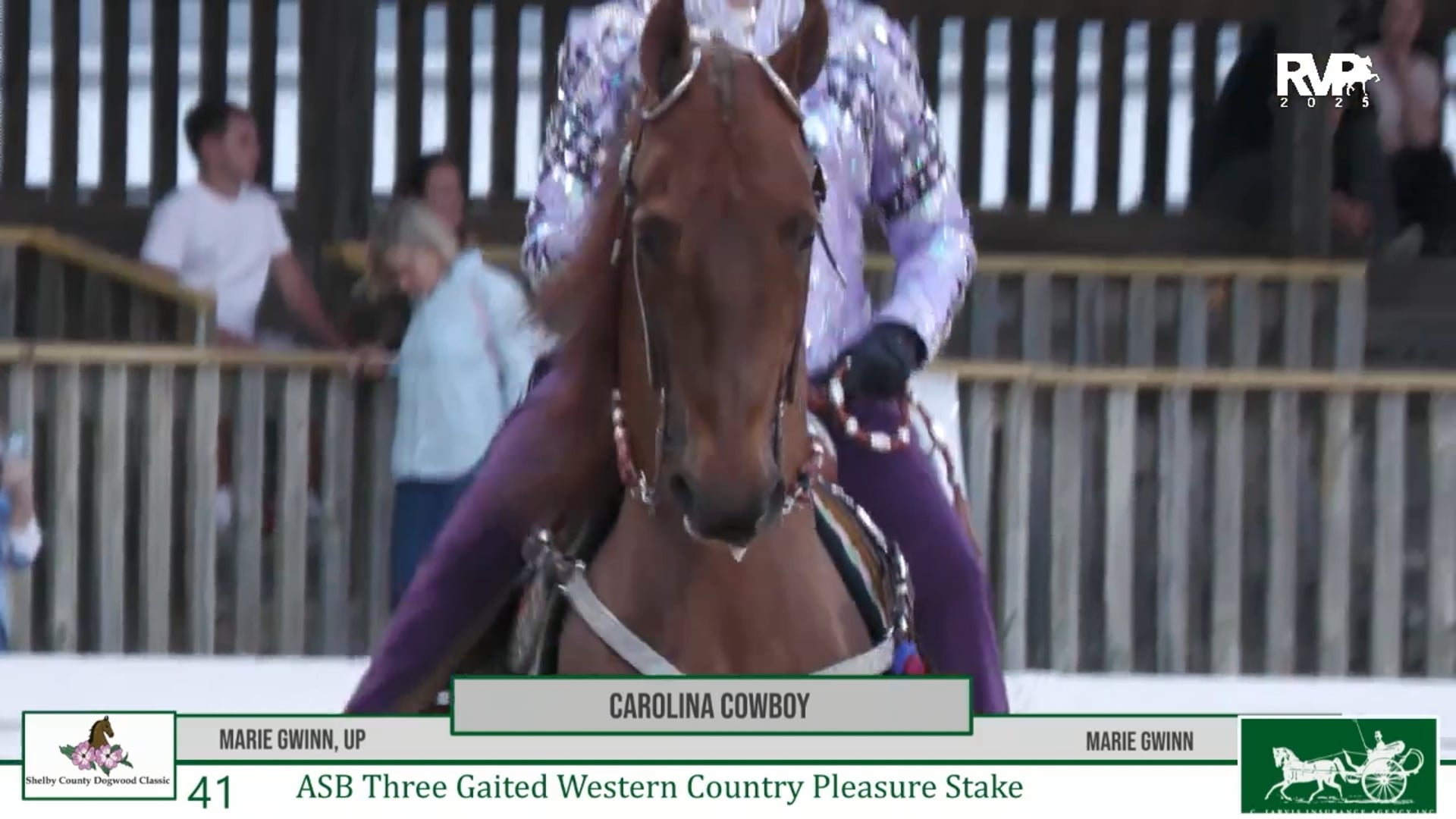 DC25 - Class 41 - Carolina Cowboy and Marie Gwinn, Up