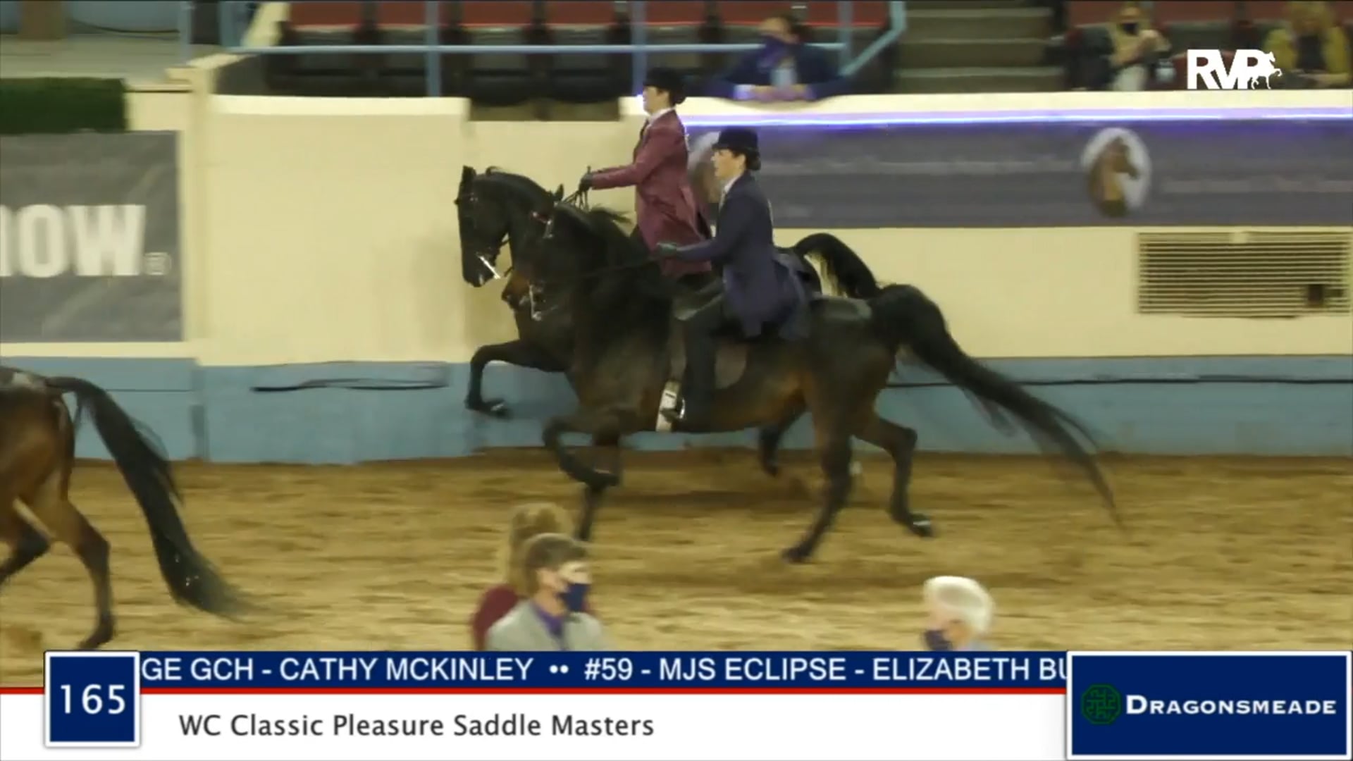 2020 MGN - Class 165 WC Classic Pleasure Saddle Masters