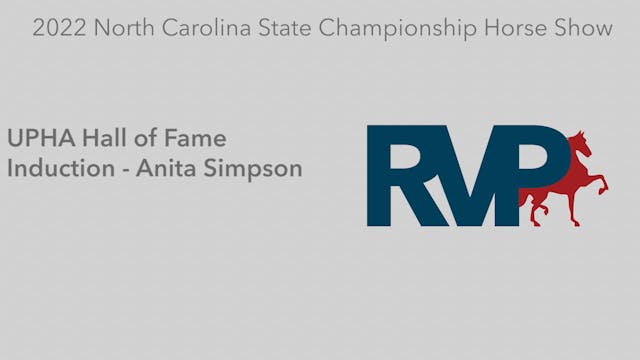 NCSC22 -  UPHA Hall of Fame Induction...