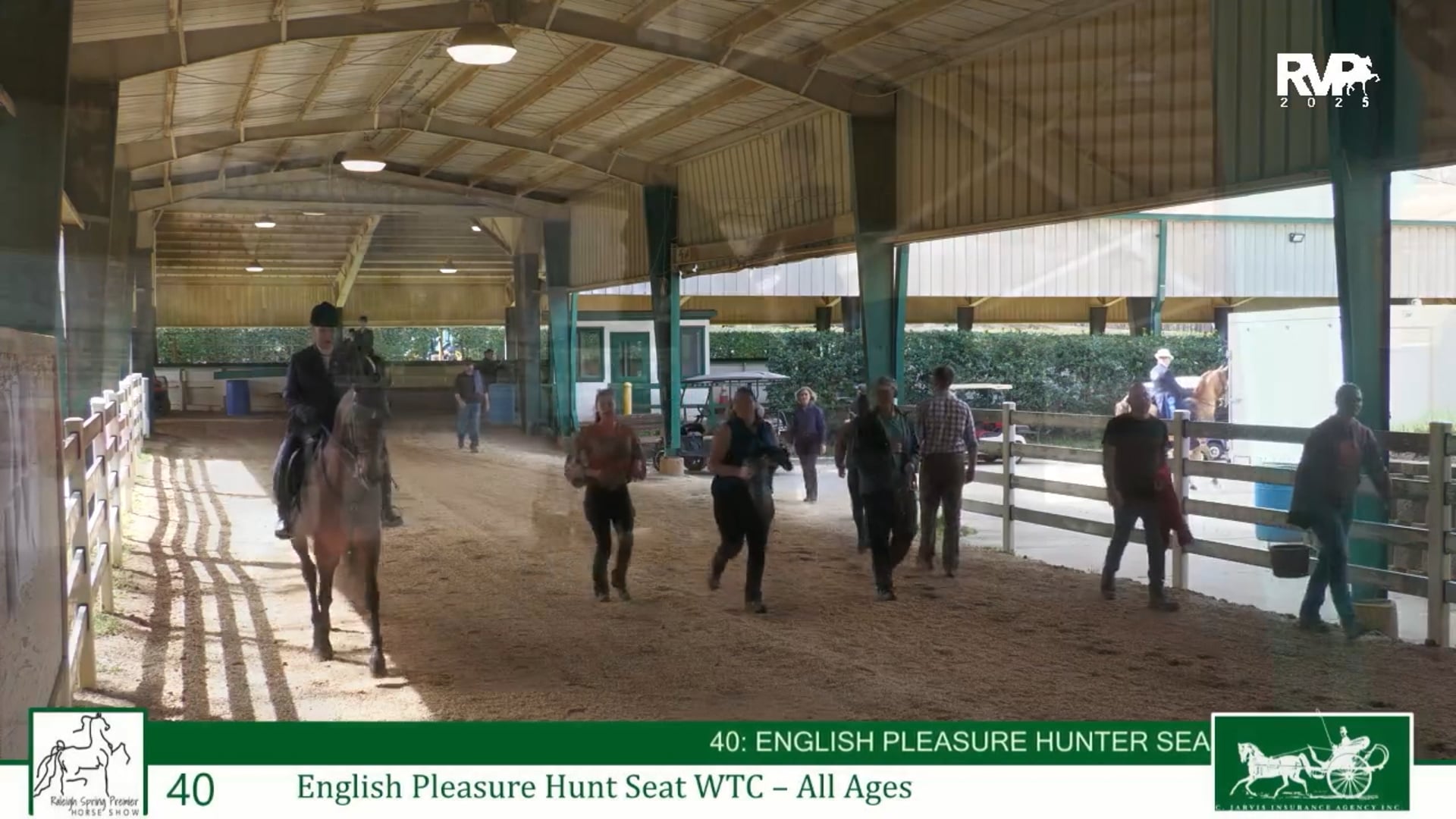 RSP25 - Class 40 - English Pleasure Hunt Seat WTC - All Ages