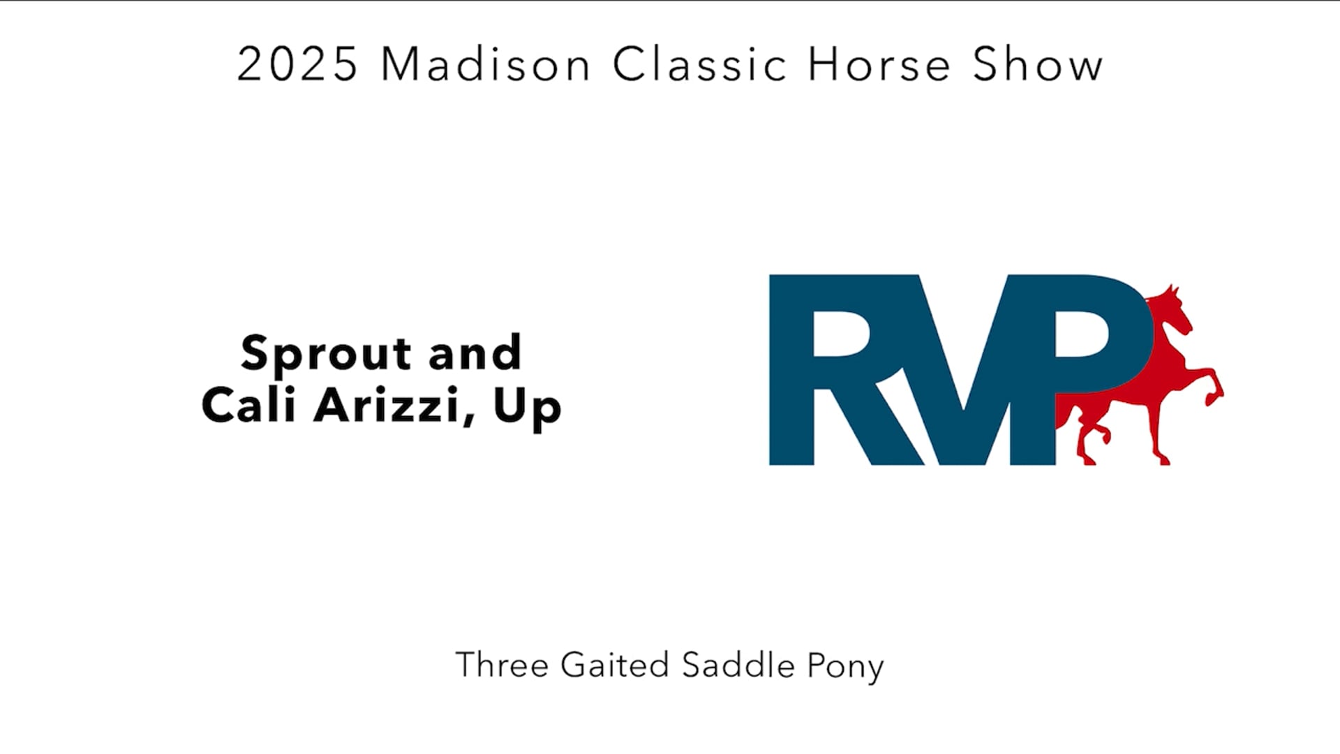 MC25 - Class 81 - Sprout and Cali Arizzi, Up