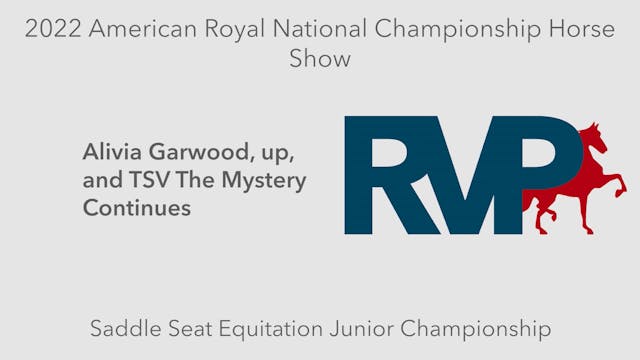 AR22 - Class 135 - Alivia Garwood, up...