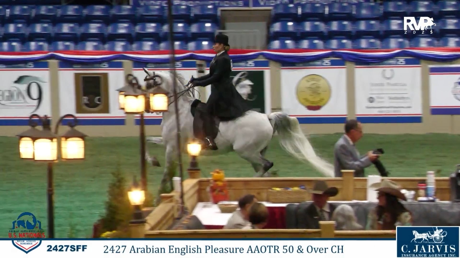 AN25 - Class 2427 - Arabian English Pleasure AAOTR 50 & Over Championship