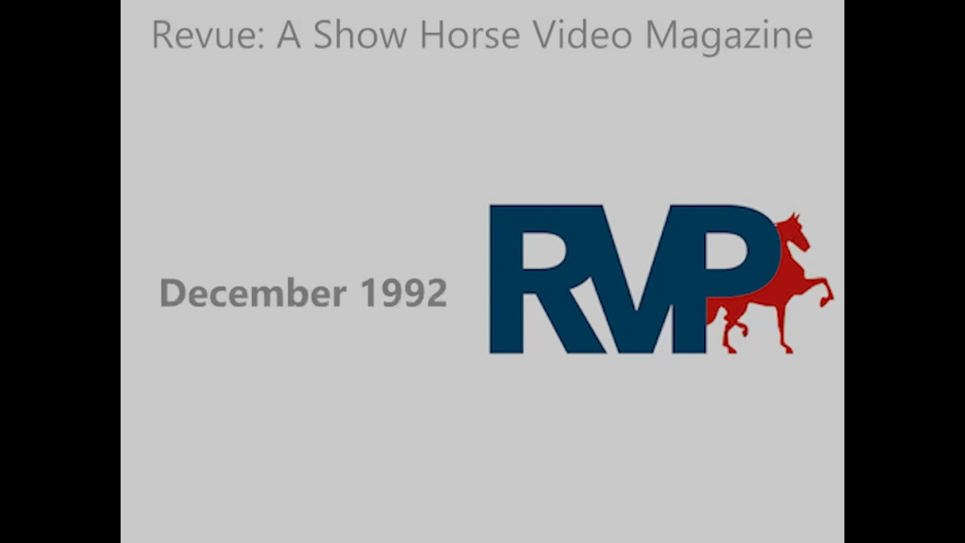 Revue - 1992 - December Issue