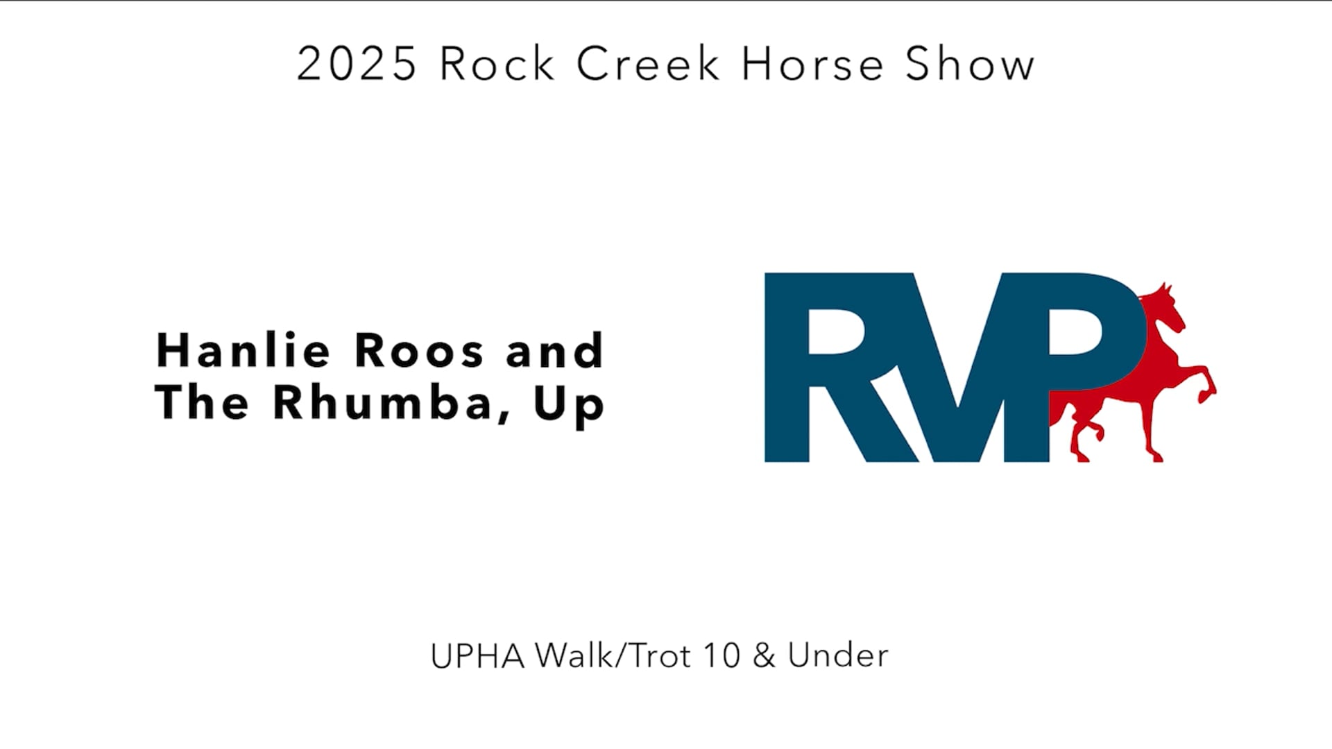 RC25 - Class 35 - Hanlie Roos and The Rhumba, Up