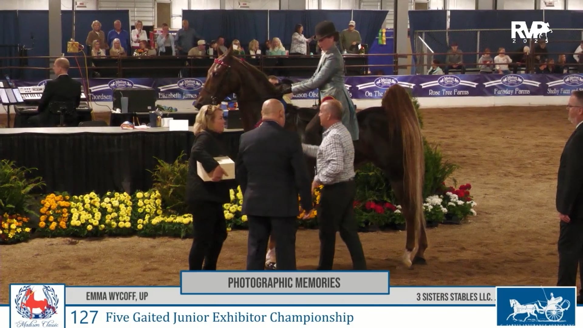MC25 - Class 127 - Five Gaited Jr Exhibitor Championship
