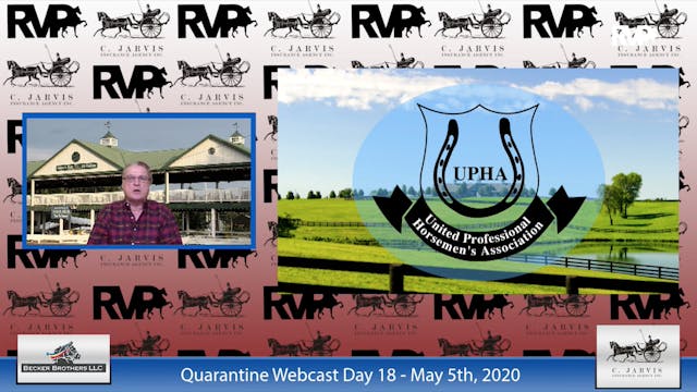 Quarantine Webcast - May 5 - Day 18 