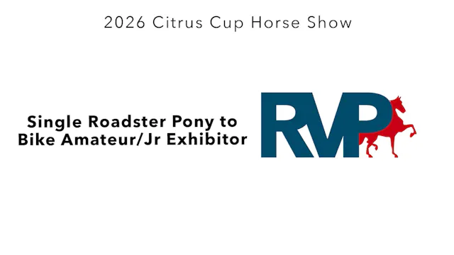 CC26 - Class 78 - Single Roadster Pon...