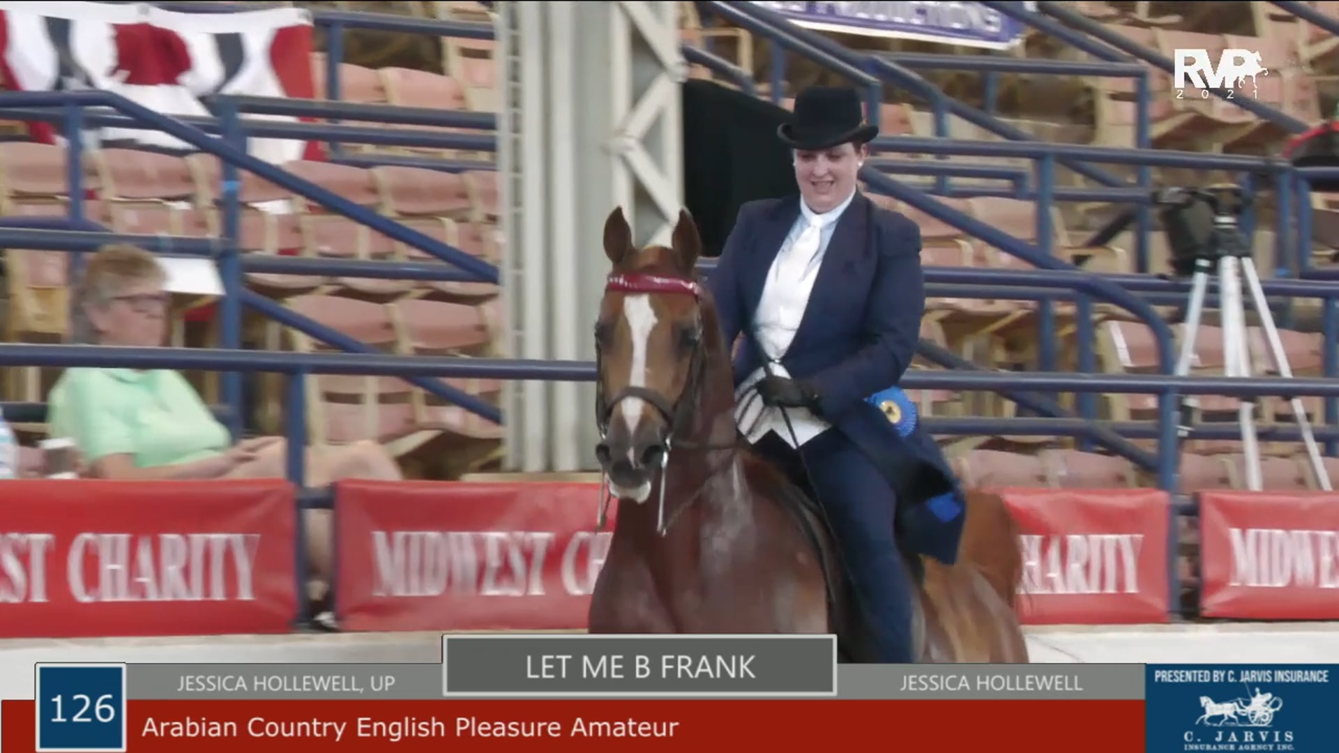 MW21 - Class 126 - Let Me B Frank and Jessica Hollewell, up