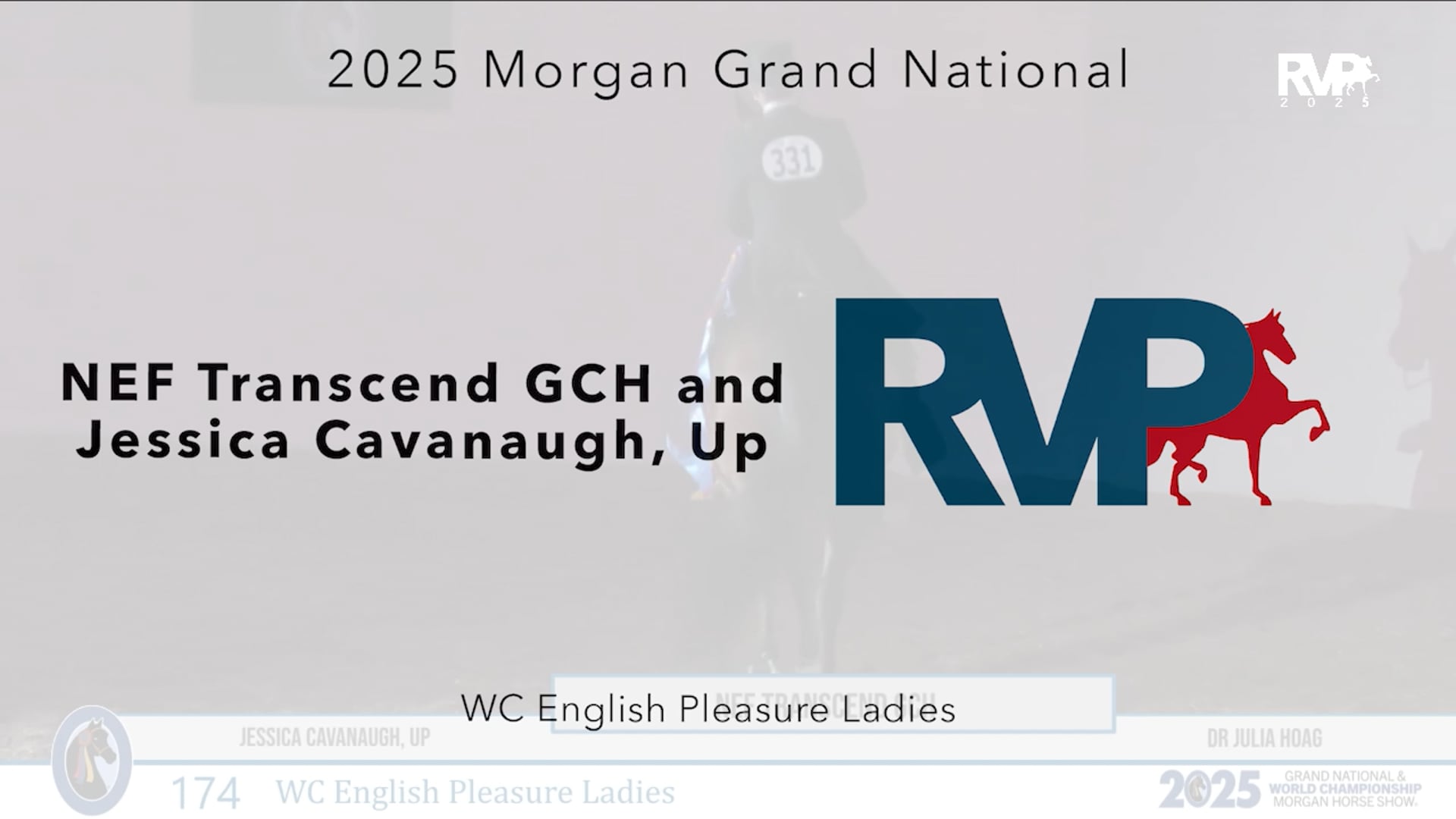 MGN25 - Class 174 - NEF Transcend GCH and Jessica Cavanaugh, up