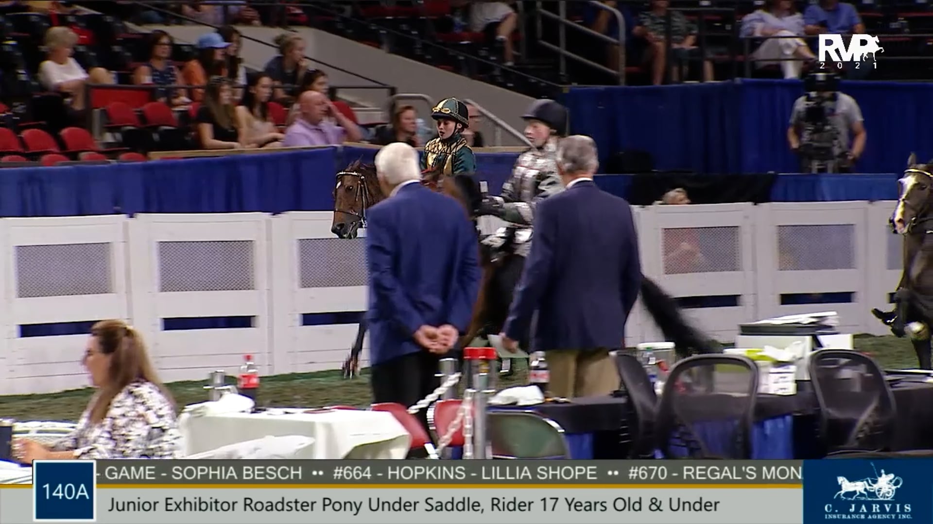 WCHS21 - Class 140A - Junior Exhibitor Roadster Pony Under Saddle Rider 17 Years Old & Under