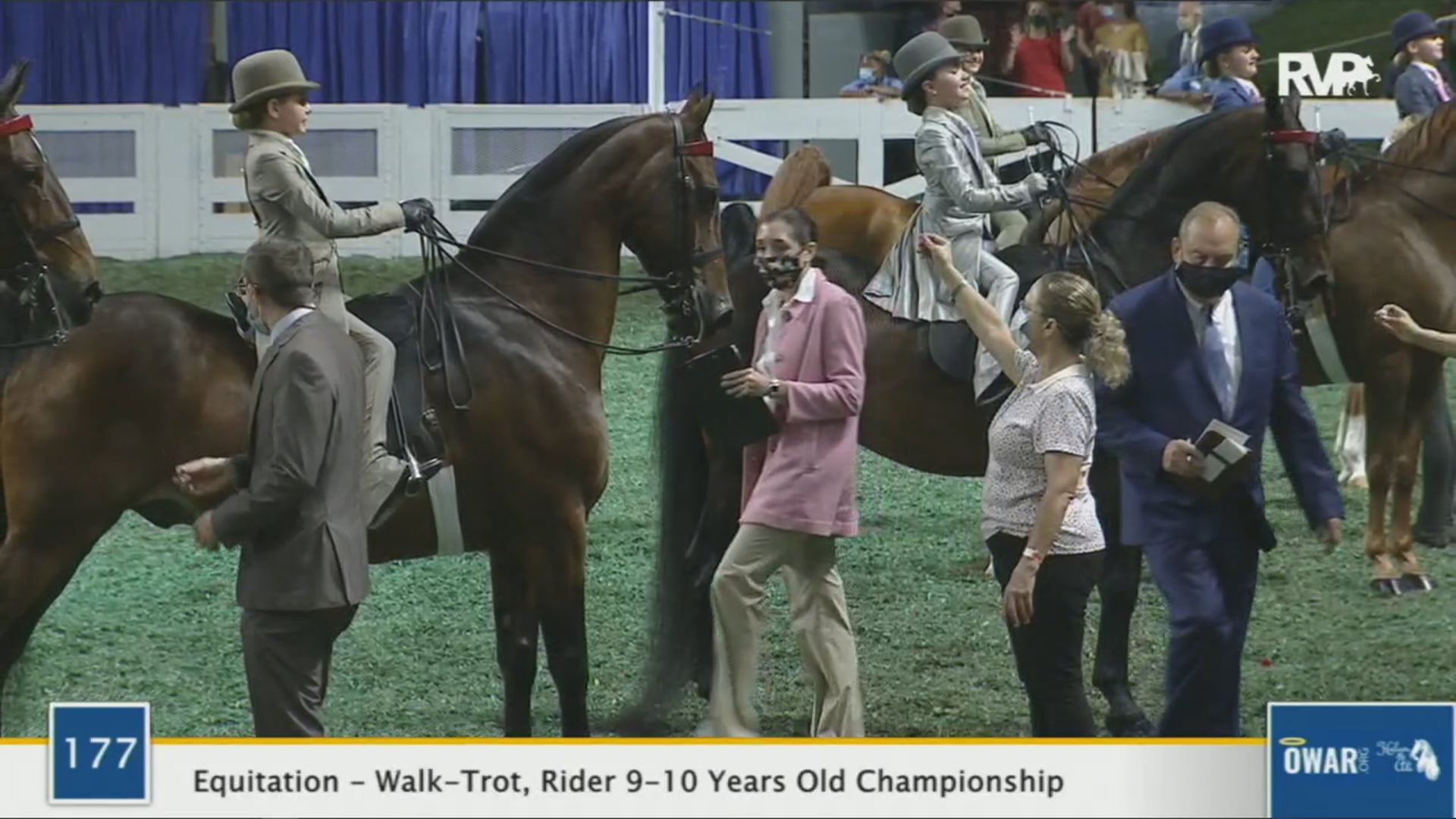 WCHS 2020 Class 177 - Equitation - Walk:Trot, Rider 9-10 Years Old Championship
