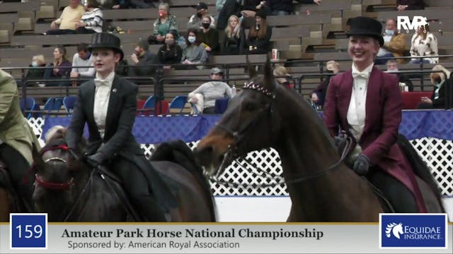 2020 AR - Class 159 Amateur Park Hors...