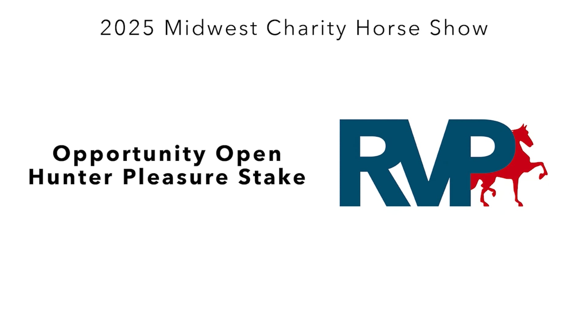 MW25 - Class 200 - Opportunity Open Hunter Pleasure Stake