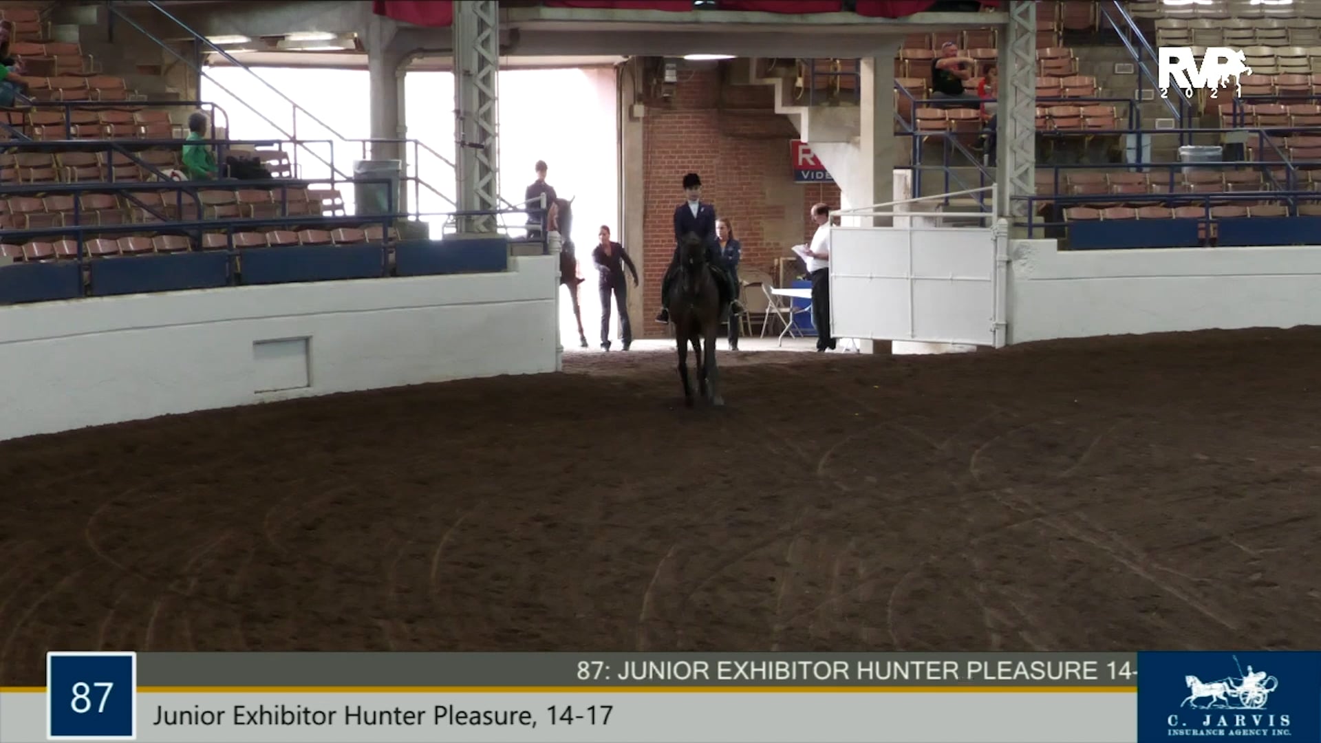 MJ21 - Class 87 - Junior Exhibitor Hunter Pleasure, 14 to 17